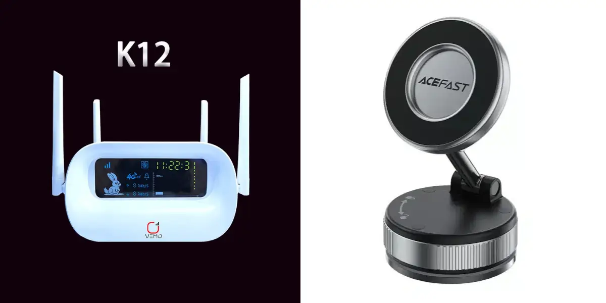 VEMO K12 4G LTE Router with Clock WHITE (4).webp